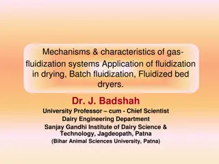 Gas-Fluidization and Cyclone Separators Efficiency Insights