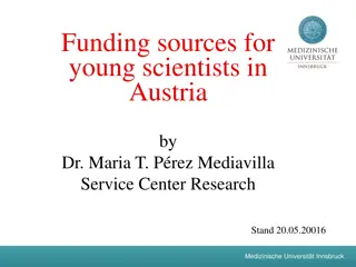 Funding Sources for Young Scientists in Austria - How to Get Started