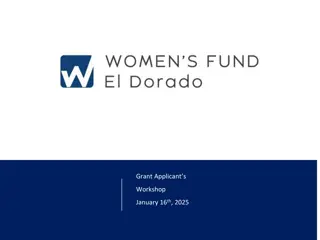Grant Opportunities for Nonprofits in El Dorado County 2025