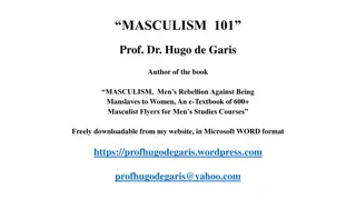 Masculism: A Men's Liberation Movement in the 2020s