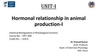 Hormonal Influence on Animal Production