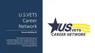 Resume Building Tutorial for Job Seekers - Tips and Importance