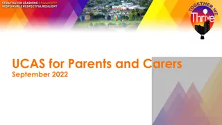 Guide to Understanding and Navigating UCAS for Parents and Carers
