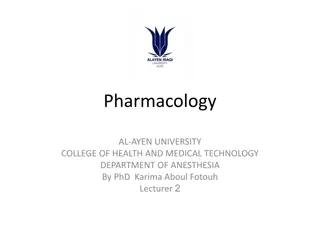 Pharmacology