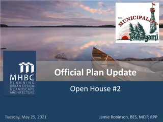 Temagami Municipality Official Plan Update Review