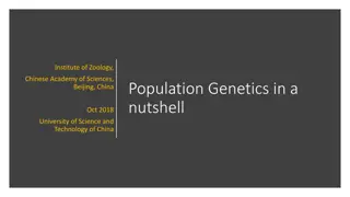 Evolutionary Insights: Population Genetics Overview and Historical Context
