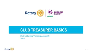Club Treasurer Basics and Financial Controls for Effective Fund Management