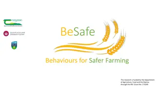 Farm Safety Research and Awareness Initiatives for Safer Agriculture Practices