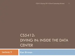 Inside the Data Center: Understanding Cloud Computing Infrastructure