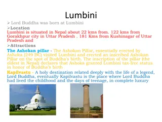 Sacred Buddhist Sites in Nepal and India