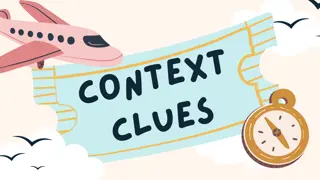 Decoding Word Meanings from Context Clues in Sentences