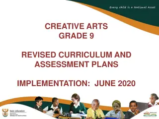 Implementing Revised Creative Arts Grade 9 Curriculum