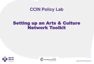 Setting up an Arts & Culture Network: Benefits and Strategies