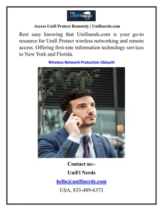 Access Unifi Protect Remotely  Unifinerds.com