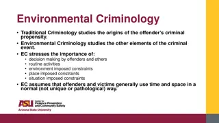 Environmental Criminology: Crime Patterns and Prevention Strategies