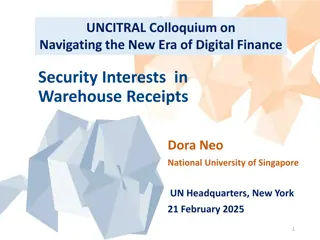 Navigating the New Era of Digital Finance Security Interests