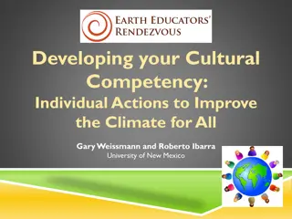 Cultural Competency Development for Inclusive Education