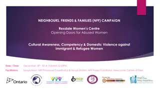 Cultural Competence in Addressing Domestic Violence