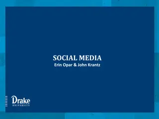 Collaborative Approach to Social Media Management at Drake University Channel