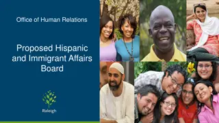 Proposed Hispanic and Immigrant Affairs Board for Raleigh's Inclusive Community Engagement
