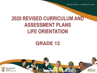 Enhancing Curriculum and Assessment Plans for Life Orientation Grade 12
