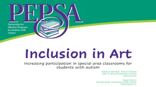 Enhancing Participation in Art for Students with Autism