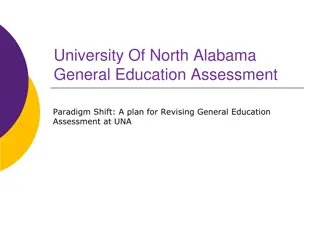 Paradigm Shift in General Education Assessment at University of North Alabama
