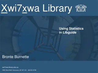 Libguide Statistics for Tracking and Analysis