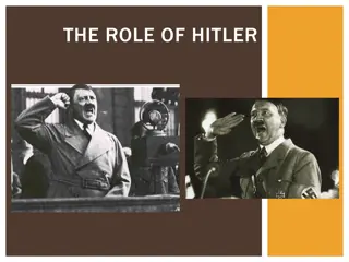 Hitler's Influence and Charisma: From Prisoner to Powerful Orator