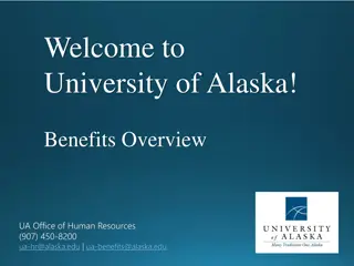 University of Alaska Human Resources Benefits Overview