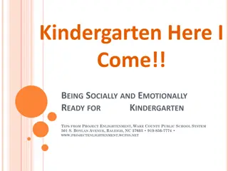 Helping Kids and Parents Prepare for Kindergarten Transition