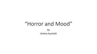 Horror Artworks and Mood in Various Mediums