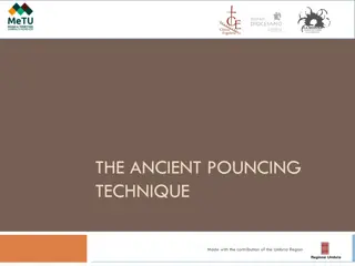 Ancient Pouncing Technique Explained - Umbria Region Contribution