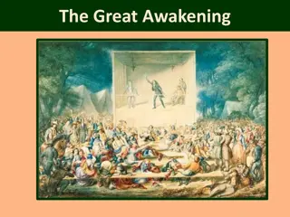 Great Awakening Impact on American Society: Revival, Change, Connection