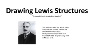 Lewis Structures and Chemical Formulas
