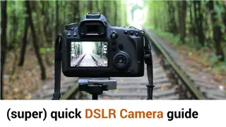 Mastering DSLR Camera Settings for Stunning Photography