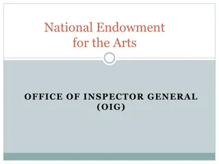 Office of Inspector General: Audits, Planning, and Mission Overview