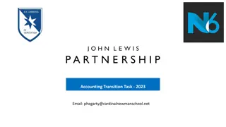 Analyzing John Lewis Partnership Financial Report 2023 - Transition Task