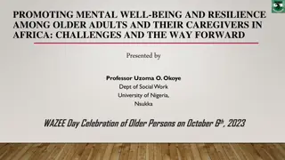 Promoting Mental Well-Being and Resilience Among Older Adults in Africa