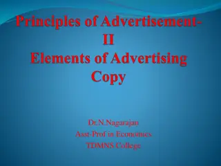 Crafting Effective Advertising Copy: Essential Elements for Sales Success