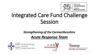 Health Care Innovation: Strengthening Acute Response Teams