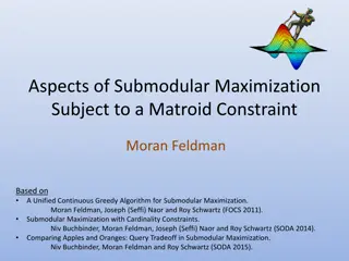 Submodular Maximization within Matroid Constraints