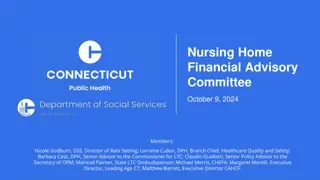 Nursing Home Financial Advisory Committee Report - October 2024