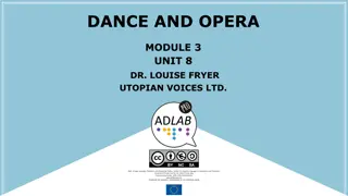 Innovative Strategies for Enhancing Accessibility in Dance and Opera Performances