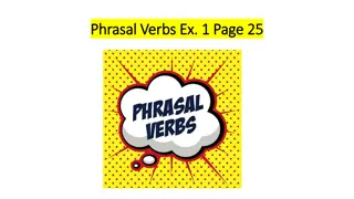 Mastering Phrasal Verbs: Improve Your English Language Skills with Essential Phrasal Verbs Examples