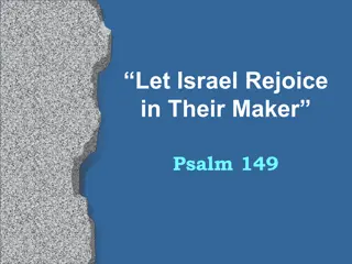 Sing a New Song: The Joy of Praising the Lord with Israel