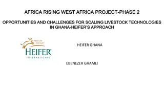 Challenges and Opportunities for Scaling Livestock Technologies in Ghana