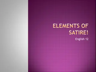 Satire: Elements, Definitions, and Techniques