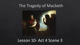 Macbeth Found Poetry Project Guidelines and Tips