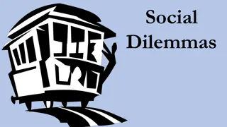 Social Dilemmas and Cooperation: Insights and Neurochemistry
